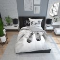 Pościel bawełniana 160x200 konie białe 3731 A 2 poszewki 70x80 Holland Natura 69 Pościel bawełniana 160x200 konie białe 3731 A 2 poszewki 70x80 Holland Natura 69