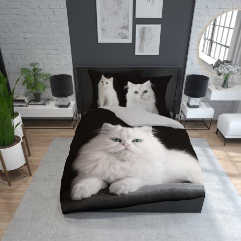 Pościel bawełniana 220x200 kot 3736 A 2 poszewki 70x80 Holland Natura 69 Pościel bawełniana 220x200 kot 3736 A 2 poszewki 70x80 Holland Natura 69