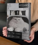 Pościel bawełniana 220x200 kot 3736 A 2 poszewki 70x80 Holland Natura 69 Pościel bawełniana 220x200 kot 3736 A 2 poszewki 70x80 Holland Natura 69