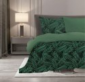 Pościel satynowa 160x200 Elegant 008 zielona liście dwustronna S 23 Faro Pościel satynowa 160x200 Elegant 008 zielona liście dwustronna S 23 Faro