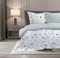 Pościel satynowa 160x200 Elegant 011 biała beżowa kwiaty dwustronna S 23 Faro Pościel satynowa 160x200 Elegant 011 biała beżowa kwiaty dwustronna S 23 Faro