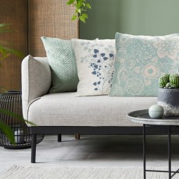 Poszewka len 8 45x45 cm jasnoniebieski Design 01