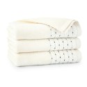 Ręcznik Oscar AB 50x100 kremowy frotte 500 g/m2 Zwoltex 22