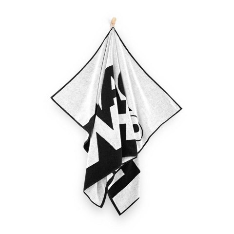 Ręcznik plażowy 100x160 Black&White czarny biały napis bawełniany frotte plaża 2 Zwoltex 22 Ręcznik plażowy 100x160 Black&White czarny biały napis bawełniany frotte plaża 2 Zwoltex 22