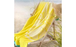 Ręcznik plażowy 100x160 Citron 8891/1 żółty cytryna bawełniany frotte Zwoltex 22