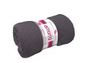 Koc narzuta 200x220 Amorro żakardowy antracytowy wytłaczany 240g/m2 Darymex Koc narzuta 200x220 Amorro żakardowy antracytowy wytłaczany 240g/m2 Darymex