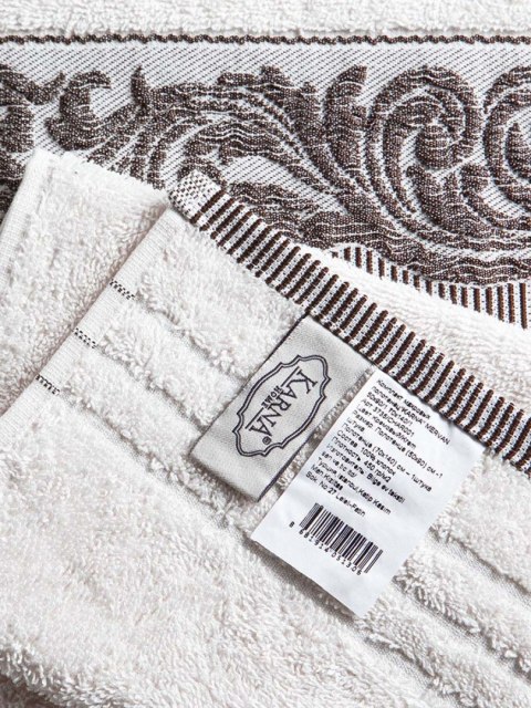 Komplet ręczników 2 szt Mervan kremowy 50x90+70x140 Darymex Komplet ręczników 2 szt Mervan kremowy 50x90+70x140 Darymex