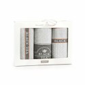 Komplet ścierek kuchennych 3szt Black Tea szary w pudełku Zwoltex 23 Komplet ścierek kuchennych 3szt Black Tea szary w pudełku Zwoltex 23