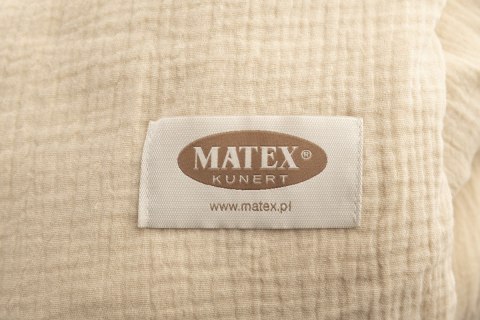 Pościel bawełniana muślinowa 220x200 beżowa 15 jednobarwana Matex Pościel bawełniana muślinowa 220x200 beżowa 15 jednobarwana Matex