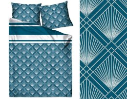 Pościel satynowa 140x200 Diamond Gold Line 2