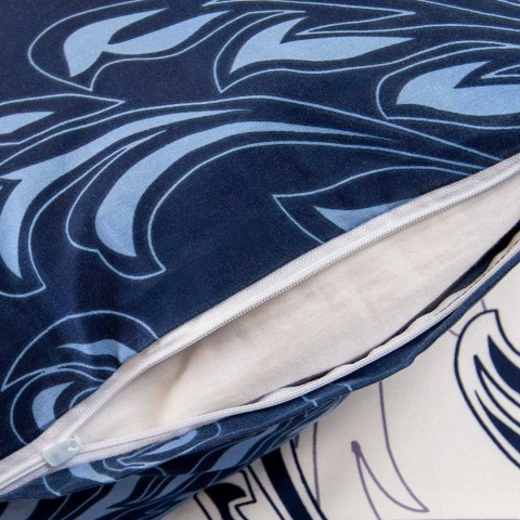 Pościel z mikrofibry 140x200 biała granatowa glamour ornamenty Rebeca 12206 z 1 poszewką 70x80 Darymex Pościel z mikrofibry 140x200 biała granatowa glamour ornamenty Rebeca 12206 z 1 poszewką 70x80 Darymex