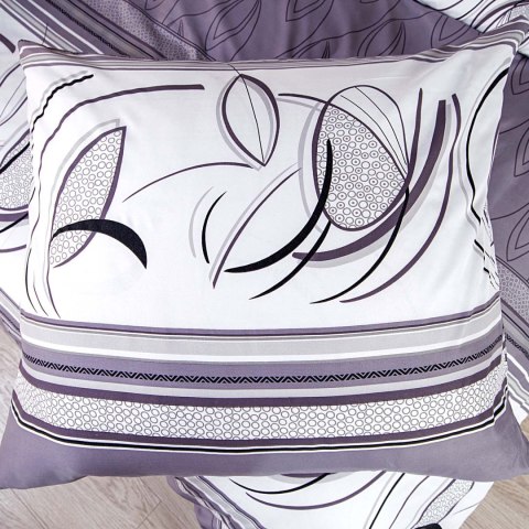 Pościel z mikrofibry 140x200 szara glamour ornamenty Rixos 12203 z 1 poszewką 70x80 Darymex Pościel z mikrofibry 140x200 szara glamour ornamenty Rixos 12203 z 1 poszewką 70x80 Darymex
