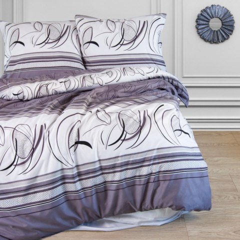 Pościel z mikrofibry 160x200 szara glamour ornamenty Rixos 12203 Darymex Pościel z mikrofibry 160x200 szara glamour ornamenty Rixos 12203 Darymex