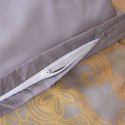 Pościel z mikrofibry 220x200 szara złota glamour ornamenty pasy 12202 Darymex Pościel z mikrofibry 220x200 szara złota glamour ornamenty pasy 12202 Darymex