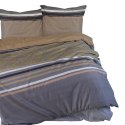 Pościel z mikrofibry 220x200 szara złota glamour ornamenty pasy 12202 Darymex Pościel z mikrofibry 220x200 szara złota glamour ornamenty pasy 12202 Darymex