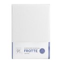 Prześcieradło frotte z gumką 220x200 białe 170 g/m2 na materac 20 cm Prześcieradło frotte z gumką 220x200 białe 170 g/m2 na materac 20 cm