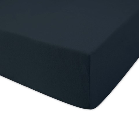 Prześcieradło jersey z gumką 220x200 Basic 026 granatowe Darymex Prześcieradło jersey z gumką 220x200 Basic 026 granatowe Darymex