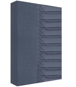 Prześcieradło jersey z gumką 220x200 grafitowe 160g/m2 Zaratex