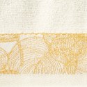 Ręcznik Agis 30x50 kremowy liście frotte 400g/m2 Eurofirany Ręcznik Agis 30x50 kremowy liście frotte 400g/m2 Eurofirany