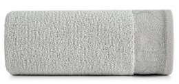 Ręcznik Agis 30x50 srebrny liście frotte 400g/m2 Eurofirany