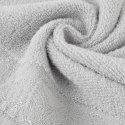Ręcznik Agis 30x50 srebrny liście frotte 400g/m2 Eurofirany Ręcznik Agis 30x50 srebrny liście frotte 400g/m2 Eurofirany