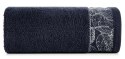 Ręcznik Agis 70x140 granatowy liście frotte 400g/m2 Eurofirany Ręcznik Agis 70x140 granatowy liście frotte 400g/m2 Eurofirany