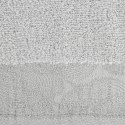 Ręcznik Agis 70x140 srebrny liście frotte 400g/m2 Eurofirany Ręcznik Agis 70x140 srebrny liście frotte 400g/m2 Eurofirany