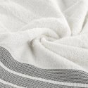Ręcznik Pati 30x50 biały pasy frotte 500g/m2 Eurofirany Ręcznik Pati 30x50 biały pasy frotte 500g/m2 Eurofirany