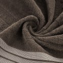 Ręcznik Pati 30x50 brązowy pasy frotte 500g/m2 Eurofirany Ręcznik Pati 30x50 brązowy pasy frotte 500g/m2 Eurofirany