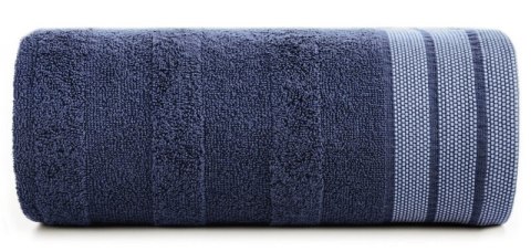 Ręcznik Pati 30x50 granatowy pasy frotte 500g/m2 Eurofirany Ręcznik Pati 30x50 granatowy pasy frotte 500g/m2 Eurofirany