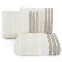 Ręcznik Pati 30x50 kremowy pasy frotte 500g/m2 Eurofirany Ręcznik Pati 30x50 kremowy pasy frotte 500g/m2 Eurofirany