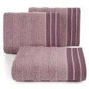 Ręcznik Pati 30x50 liliowy ciemny pasy frotte 500g/m2 Eurofirany Ręcznik Pati 30x50 liliowy ciemny pasy frotte 500g/m2 Eurofirany