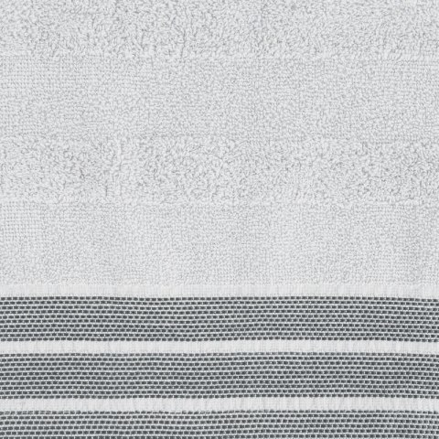 Ręcznik Pati 30x50 srebrny pasy frotte 500g/m2 Eurofirany Ręcznik Pati 30x50 srebrny pasy frotte 500g/m2 Eurofirany
