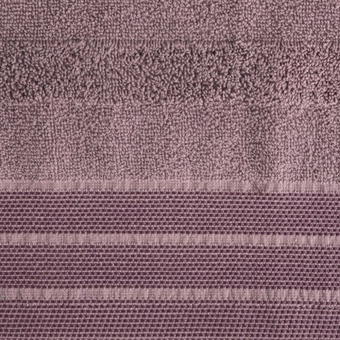 Ręcznik Pati 50x90 liliowy ciemny pasy frotte 500g/m2 Eurofirany Ręcznik Pati 50x90 liliowy ciemny pasy frotte 500g/m2 Eurofirany