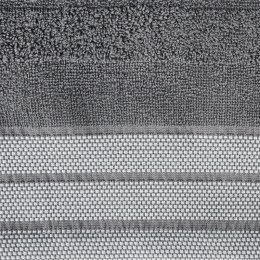 Ręcznik Pati 50x90 stalowy pasy frotte 500g/m2 Eurofirany