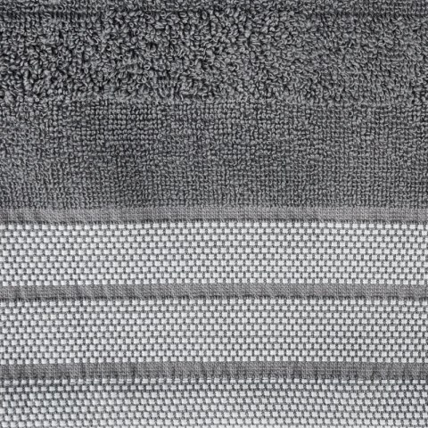 Ręcznik Pati 50x90 stalowy pasy frotte 500g/m2 Eurofirany Ręcznik Pati 50x90 stalowy pasy frotte 500g/m2 Eurofirany