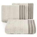Ręcznik Pati 70x140 beżowy pasy frotte 500g/m2 Eurofirany Ręcznik Pati 70x140 beżowy pasy frotte 500g/m2 Eurofirany