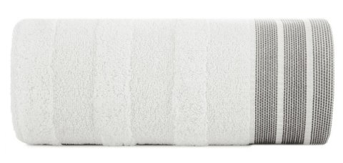 Ręcznik Pati 70x140 biały pasy frotte 500g/m2 Eurofirany Ręcznik Pati 70x140 biały pasy frotte 500g/m2 Eurofirany