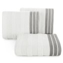 Ręcznik Pati 70x140 biały pasy frotte 500g/m2 Eurofirany Ręcznik Pati 70x140 biały pasy frotte 500g/m2 Eurofirany