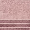 Ręcznik Pati 70x140 pudrowy różowy pasy frotte 500g/m2 Eurofirany Ręcznik Pati 70x140 pudrowy różowy pasy frotte 500g/m2 Eurofirany