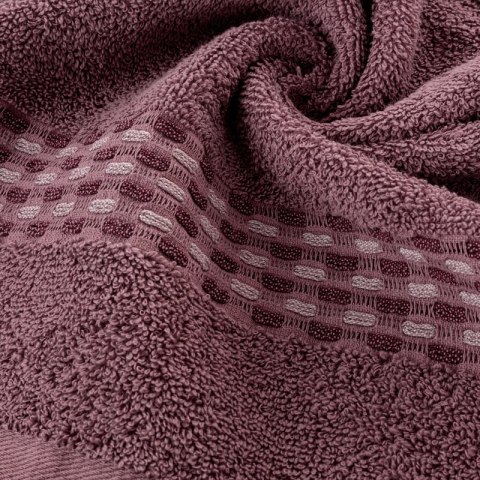 Ręcznik Riva 30x50 liliowy ciemny frotte 500g/m2 Eurofirany Ręcznik Riva 30x50 liliowy ciemny frotte 500g/m2 Eurofirany