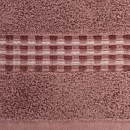 Ręcznik Riva 30x50 pudrowy różowy frotte 500g/m2 Eurofirany