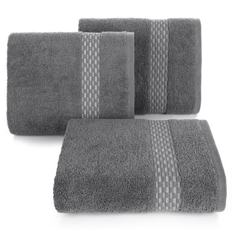 Ręcznik Riva 30x50 stalowy frotte 500g/m2 Eurofirany Ręcznik Riva 30x50 stalowy frotte 500g/m2 Eurofirany