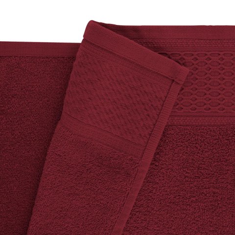 Ręcznik Solano 30x50 bordowy frotte 100% bawełna Darymex Ręcznik Solano 30x50 bordowy frotte 100% bawełna Darymex