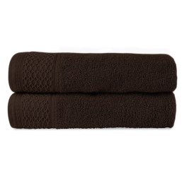 Ręcznik Solano 30x50 brązowy ciemny frotte 100% bawełna Darymex