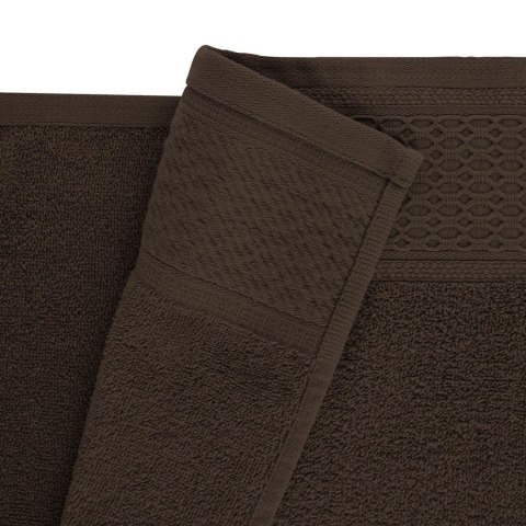 Ręcznik Solano 30x50 brązowy ciemny frotte 100% bawełna Darymex Ręcznik Solano 30x50 brązowy ciemny frotte 100% bawełna Darymex