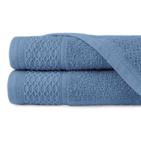 Ręcznik Solano 30x50 niebieski frotte 100% bawełna Darymex