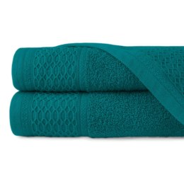 Ręcznik Solano 30x50 turkusowy ciemny frotte 100% bawełna Darymex