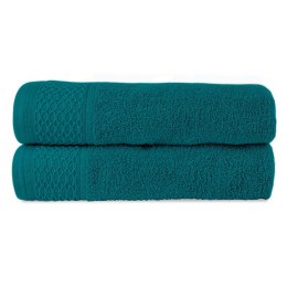 Ręcznik Solano 30x50 turkusowy ciemny frotte 100% bawełna Darymex