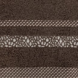 Ręcznik Tessa 30x50 brązowy frotte 500g/m2 Eurofirany